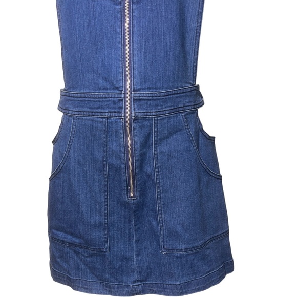 Bullhead Denim Jean Pull On Jumper Overall Dress - XS - Picture 3 of 13